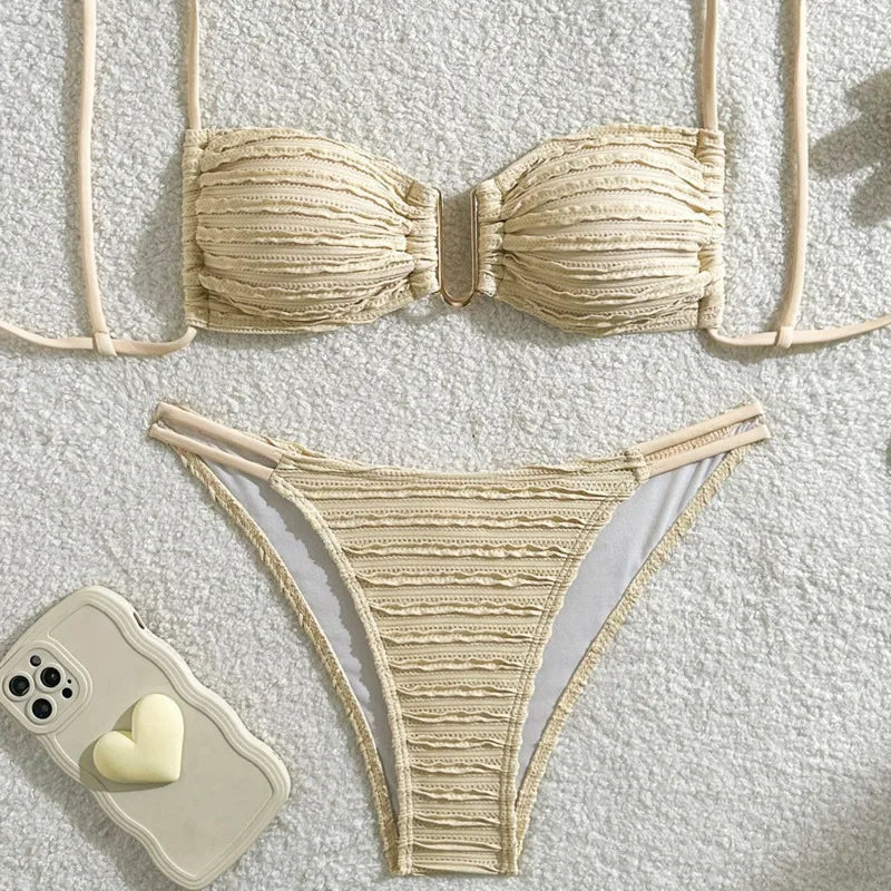Summer Sexy Bikinis 2026 Women's Swimwear Female Swimsuit For Swim Wear Bathing Suits Brazilian Bikini Set Beachwear Pool Bather Beauty World Shop