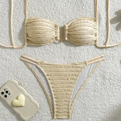 Summer Sexy Bikinis 2026 Women's Swimwear Female Swimsuit For Swim Wear Bathing Suits Brazilian Bikini Set Beachwear Pool Bather Beauty World Shop