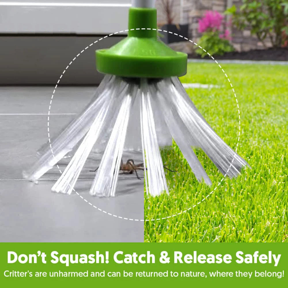 Foldable household tool spider catcher clip insect catcher cute catcher Abs household outdoor Beauty World Shop