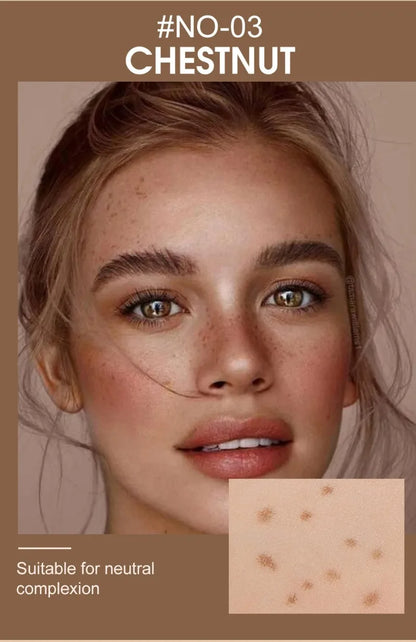 1PC Face Fake Freckles Pen Natural Waterproof Lifelike Fake Freckles Pen for Long Lasting Look Dot Spot Pen Makep Tool Cosmetic Beauty World Shop