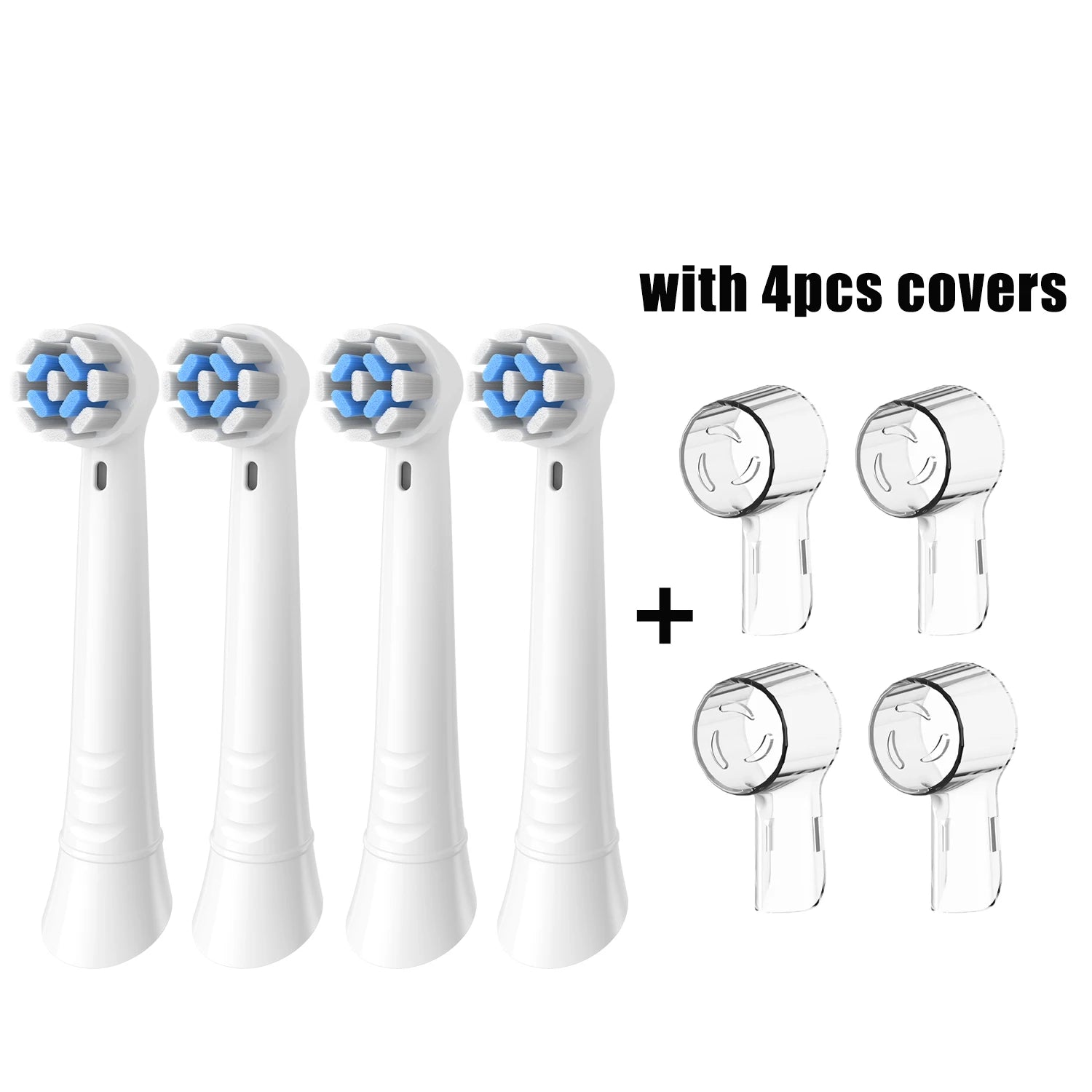 4/8/12/16 Pack Replacement Toothbrush Heads Compatible with Oral B iO, Brush Heads for Oral-B iO 2/3/4/5/6/7/8/9/10/7G Series Beauty World Shop