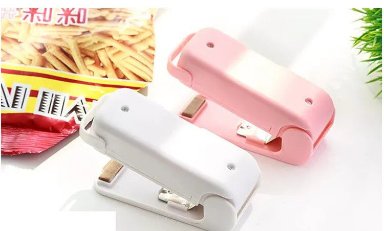Mini Hea Bag Seal Machine Package Sealer Bags Thermal Plastic Food Bag Beauty World Shop