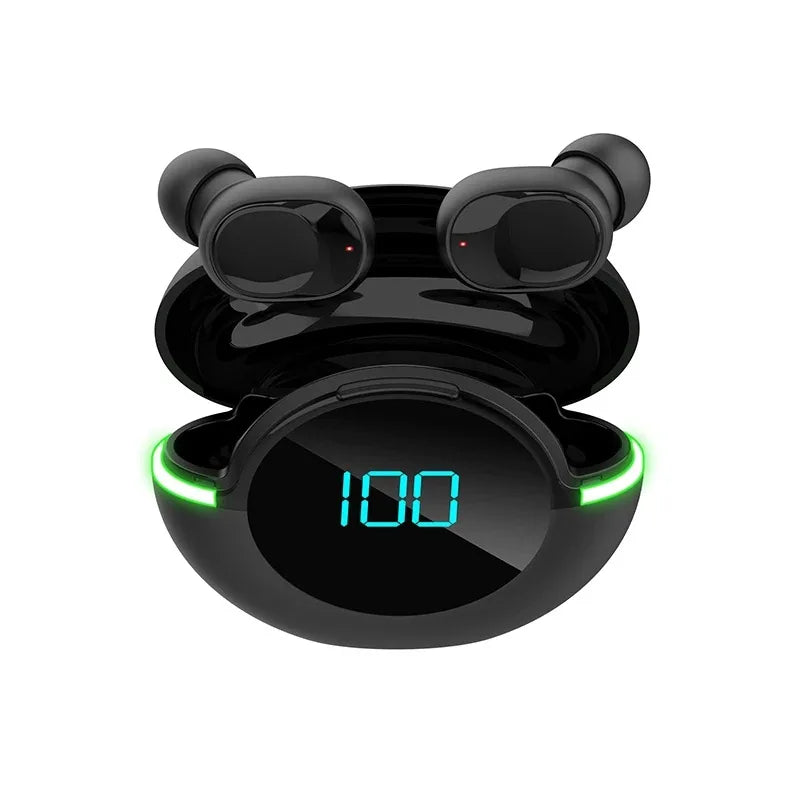 #Y80 New Bluetooth Earphones Tws Wireless Sports Running Waterproof Noise Reduction Gaming Esports Mobile Digital Display Beauty World Shop