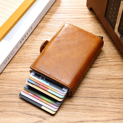 Anti Rfid Carbon Fiber Credit Card Holder Mens 14 Bank Cardholder Case Wallet Metal Minimalist Wallet Money Bag Male Purses Beauty World Shop