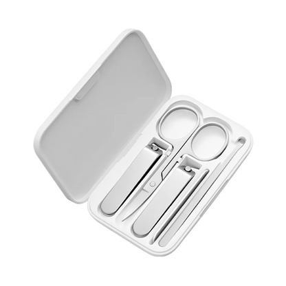 Original MIJIA Nail Clipper Stainless Steel Anti-splash Cover Trimmer Pedicure Tool Portable Professional Travel Hygiene Kit Beauty World Shop