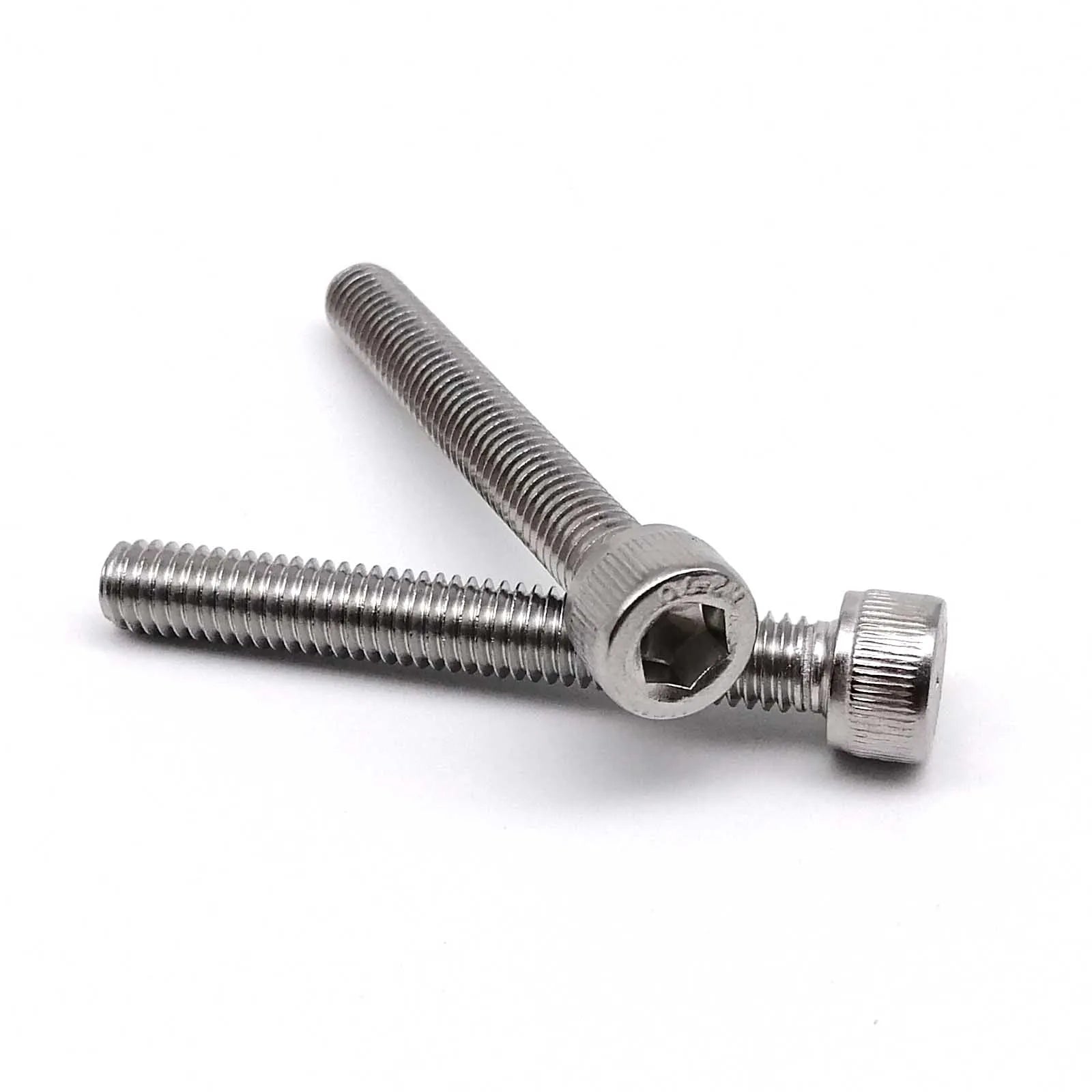 M2 M2.5 M3 M3.5 M4 M5 M6 M8 Over Ultra Long 200mm 304 A2-70 Stainless Steel DIN912 Allen Hexagon Hex Socket Head Cap Bolt Screw Beauty World Shop