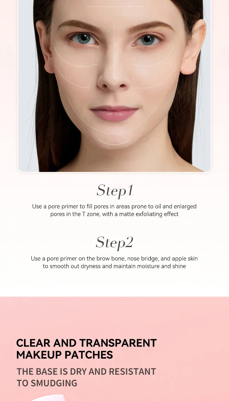 Pre-makeup isolation base stick, less prone to powder sticking, natural makeup effect, matte coverage, and long-lasting makeup Beauty Trend Shop