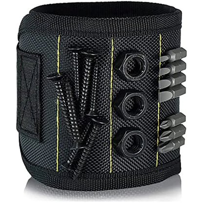 Magnetic Wristband for Holding Screws,Nails，Drilling Bits,Wrist Tool Holder Belts with Strong Magnets,Cool Gadgets for Men, wome Beauty World Shop