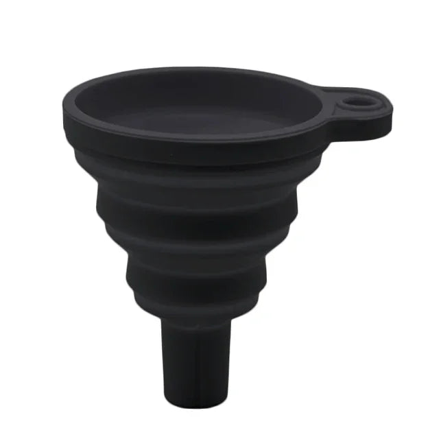 Engine Funnel Car Universal Silicone Liquid Funnel Washer Fluid Change Foldable Portable Auto Engine Oil Petrol Change Funnel Beauty World Shop
