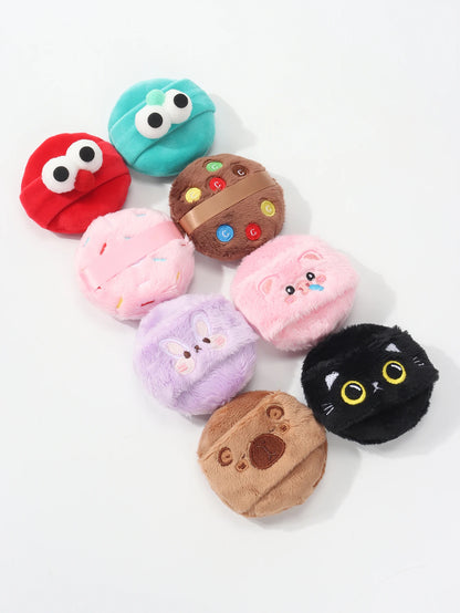Female Makeup Blender Cosmetic Puff Powder Cute Cartoon Puff Portable Soft Cosmetic Puff Women Make up Tools Kawaii Makeup Beauty World Shop