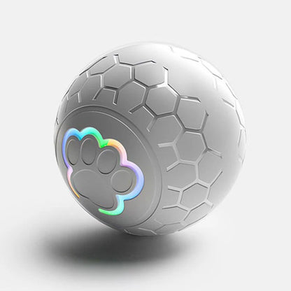 Smart Dog Toy Ball Electronic Interactive Pet Toy Ball USB Automatic Bouncing Rolling Toy Ball With RGB Lights Puppy Cat Product Beauty World Shop