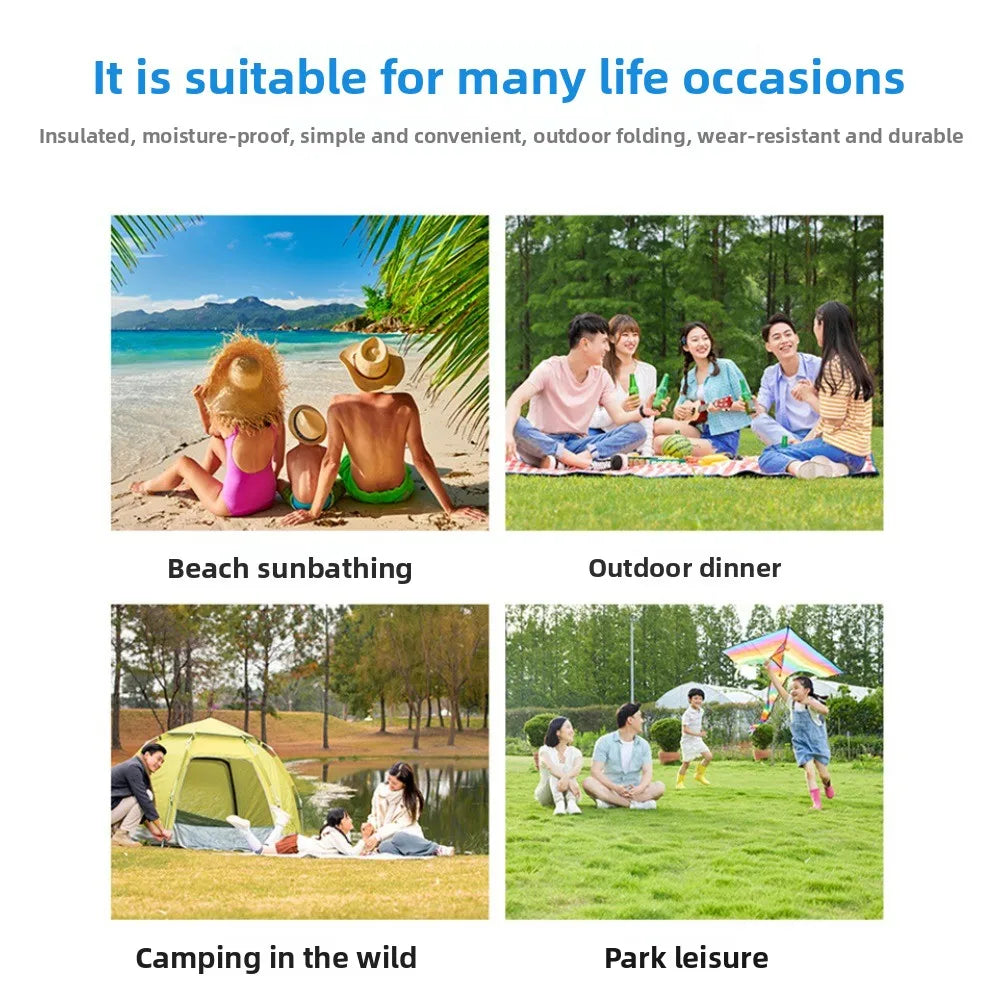 Camping Foam Pad Waterproof Foam Seat for Picnic Hiking Backpacking Mountaineering Trekking Stadium Bleachers Outdoor Beauty World Shop