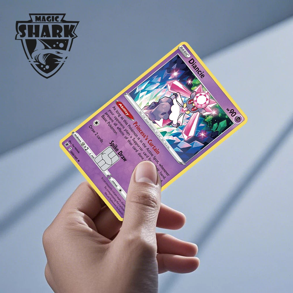 2025 New Pokemons Charizard Blastoise Bulbasaur Eevee Metwo Sticker Film Skin Cover for Credit Debit Card Beauty World Shop