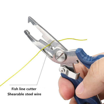 Fishing Pliers Fish Line Cutter Scissors Mini Fish Hook Remover Multifunction Tools New Black Beak Jaw Outdoor fish lead Beauty World Shop