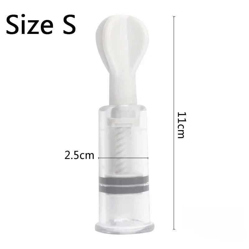 Vacuum Suction Cupping Cup Nipple Enhancer Massage Vacuum Cans Plastic Enlarger Suction Enlarger Body Breast Massager Cups Beauty Trend Shop