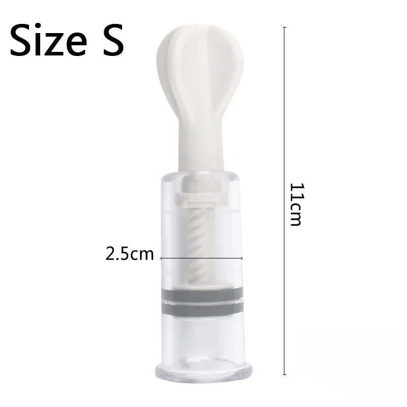 Vacuum Suction Cupping Cup Nipple Enhancer Massage Vacuum Cans Plastic Enlarger Suction Enlarger Body Breast Massager Cups Beauty World Shop