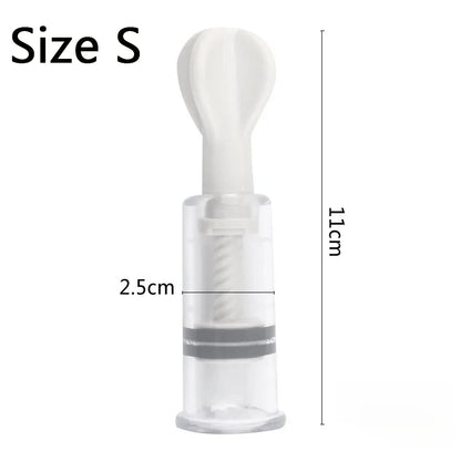 Vacuum Suction Cupping Cup Nipple Enhancer Massage Vacuum Cans Plastic Enlarger Suction Enlarger Body Breast Massager Cups Beauty World Shop