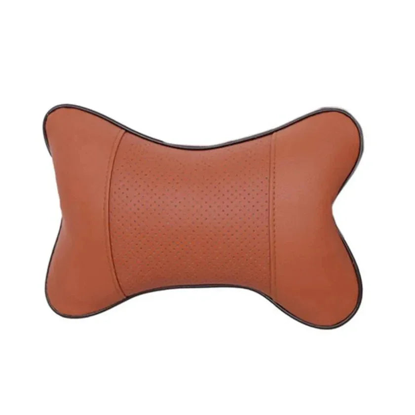 Universal Car Neck Pillow Bone Shape Headrest All Season Soft Auto Interior Cushion for Car Driving Rest Beauty World Shop