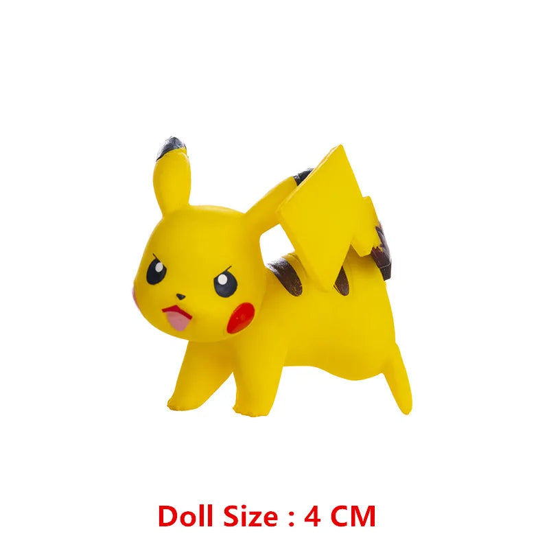 Pokemon Anime Figure Pikachu Eevee Charizard Mewtwo Cartoons Figure Collection Model Pocket Monster Action Toys Kids Birthday Gi Beauty World Shop