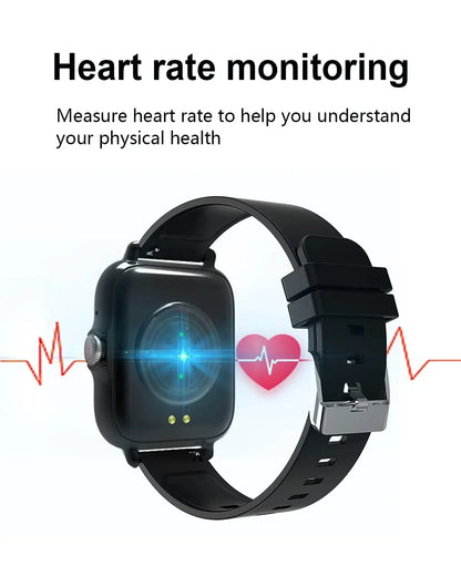 Smart Watch For Men Women Gift Sports Fitness Watch Bluetooth Call Digital Heart Rate Monitor Smartwatch GPS Tracking Wristwatch