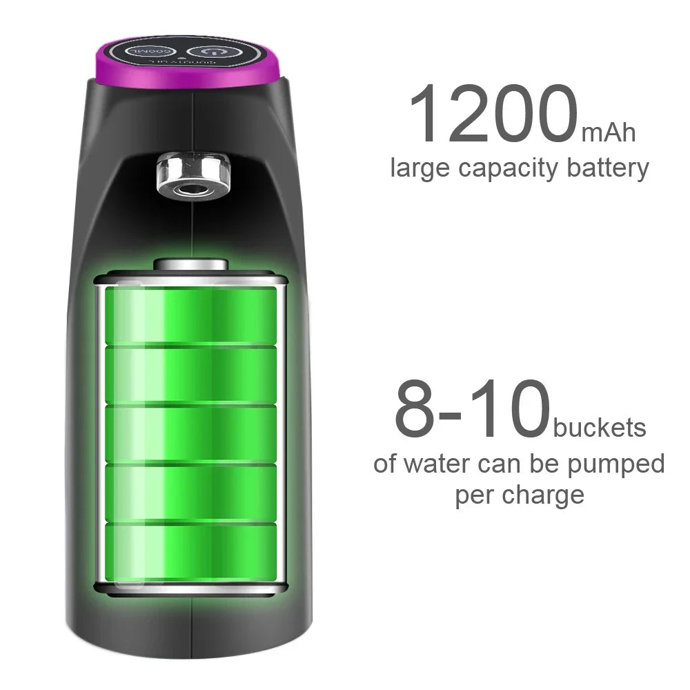 Automatic Electric Water Dispenser USB Barreled Water Pump Water bottle Gallon Drinking Bottle Switch Water Treatment Appliances Beauty Trend Shop