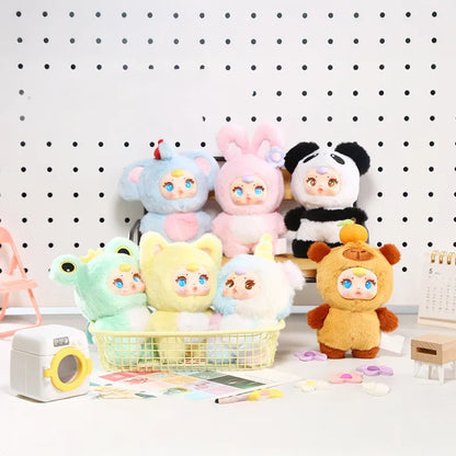New Cute Milk Candy Capybara Elephantidae Panda Anime Figure Plush Pendant Backpack Decor Blind Box Surprise Toys Birthday Gifts Beauty World Shop