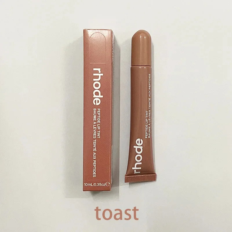Rhod Lip Balm Moisturizing Mirror Long Lasting Lip Gloss Ribbon Espresso Raspberry Toast Plump No-stick Lip Oil Makeup Cosmetic Beauty World Shop