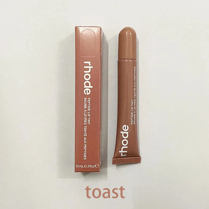 Rhod Lip Balm Moisturizing Mirror Long Lasting Lip Gloss Ribbon Espresso Raspberry Toast Plump No-stick Lip Oil Makeup Cosmetic Beauty World Shop