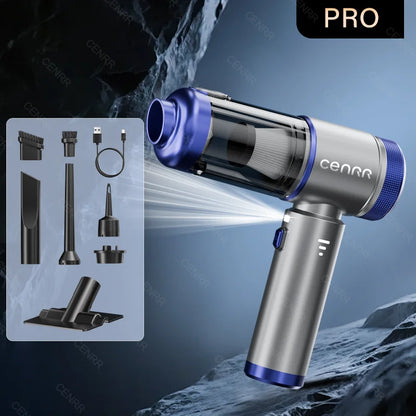 CENRR 2026 Car Vacuum Cleaner Mini 998000PA Cordless Powerful for Home Handheld Blower Car Cleaner Portable Car Vacuum Cleaner Beauty World Shop