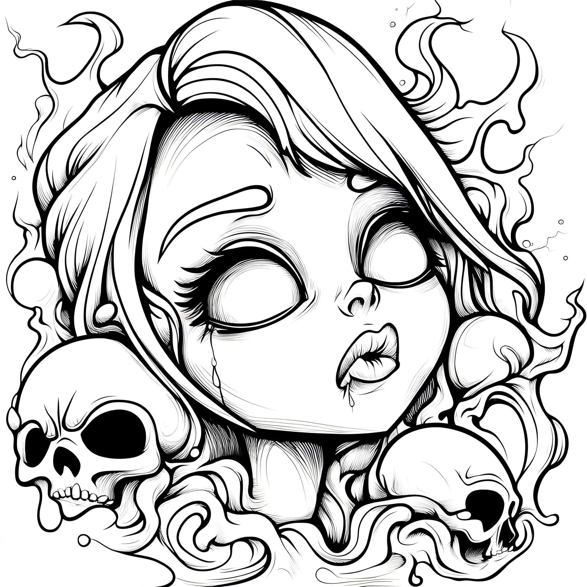 Joint Graffiti Colouring Book Adult Picture Book Beauty World Shop