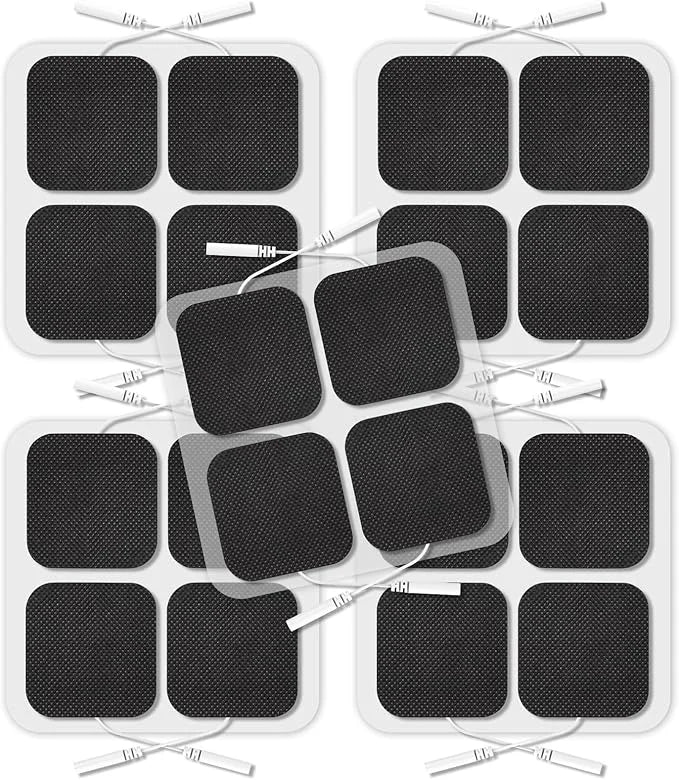 4x4cm 5x5cm Self Adhesive Electrodes Pads EMS Tens Massager Patch Nerve Muscle Stimulator Physiotherapy Therapy Body Massager Beauty World Shop