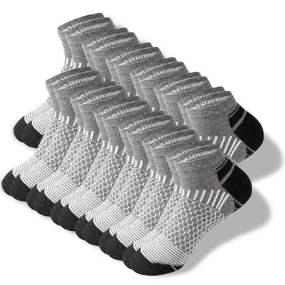 6/12 Pairs Colorful Men's Low Tub Socks Fashion Comfortable Autumn Classic Black Business Sock High-quality Men's Short Socks Beauty World Shop