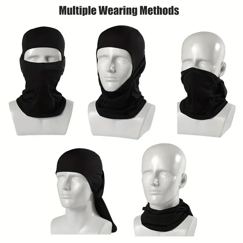 Tactical Windproof Balaclava for Bicycle Riding, Full Cover, Outdoor Hunting, Hiking Head, Warm Shield, Ski Scarf Beauty World Shop