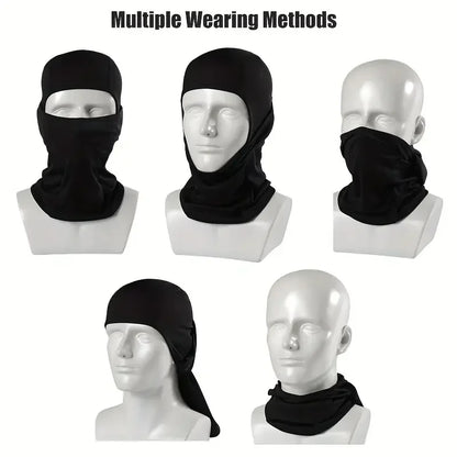 Tactical Windproof Balaclava for Bicycle Riding, Full Cover, Outdoor Hunting, Hiking Head, Warm Shield, Ski Scarf Beauty World Shop