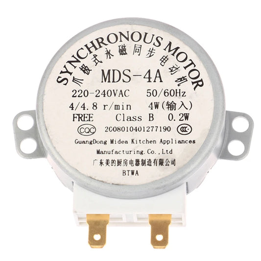MDS-4A 220V Micro Turntable Synchronous Tray Motor Microwave Oven Accessories Core Coupling Clutch Beauty World Shop