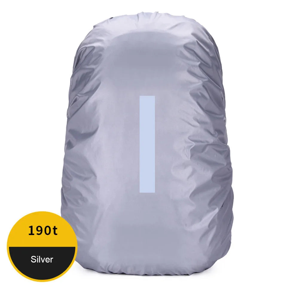 KoKossi 1Pcs 20-60L Outdoor Hiking Backpack Rain Cover Backpack Waterproof Cover Cycling Hiking Reflective Rain Cover Unisex Beauty World Shop