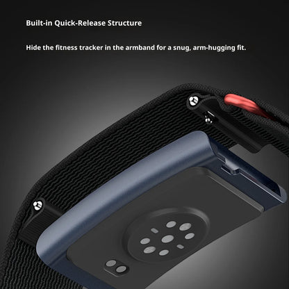 Nylon Replacement Band Compatible with Amazfit Helio Strap Adjustable Breathable Sport Wristband for Fitness Tracker Comfortable Beauty World Shop