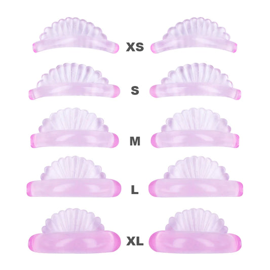 5 Pair 5 Size Lash Lift Silicone Pads Eyelash Perm 3D Curler Eye Patches  Applicator Tools Eyelashes Extension Accessories Beauty World Shop