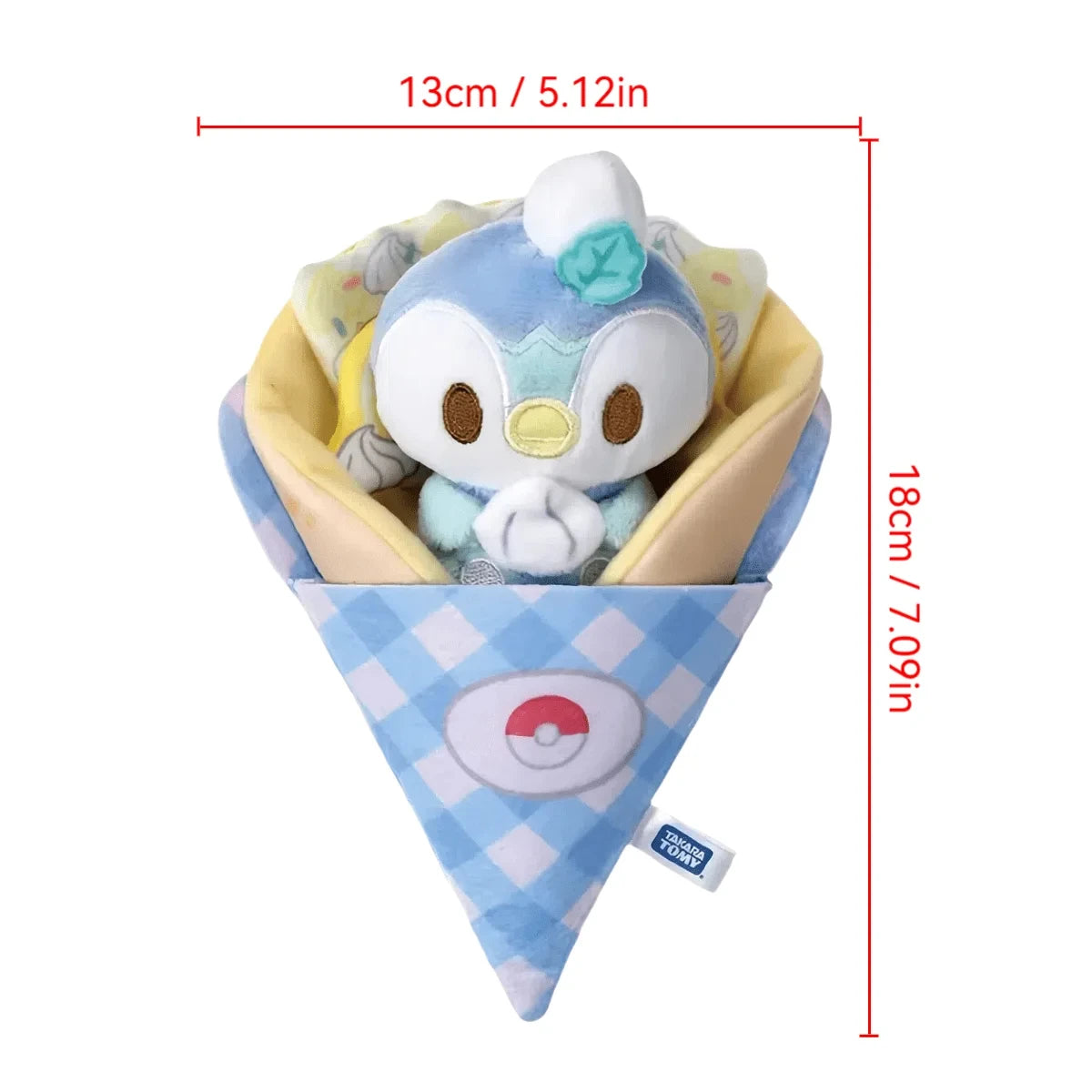 Pikachu Plush Dolls Toys Piplup Cute Anime Figure Stuffed Plush Toys Decoration Dolls For Children's Birthdays Festival Gifts Beauty World Shop