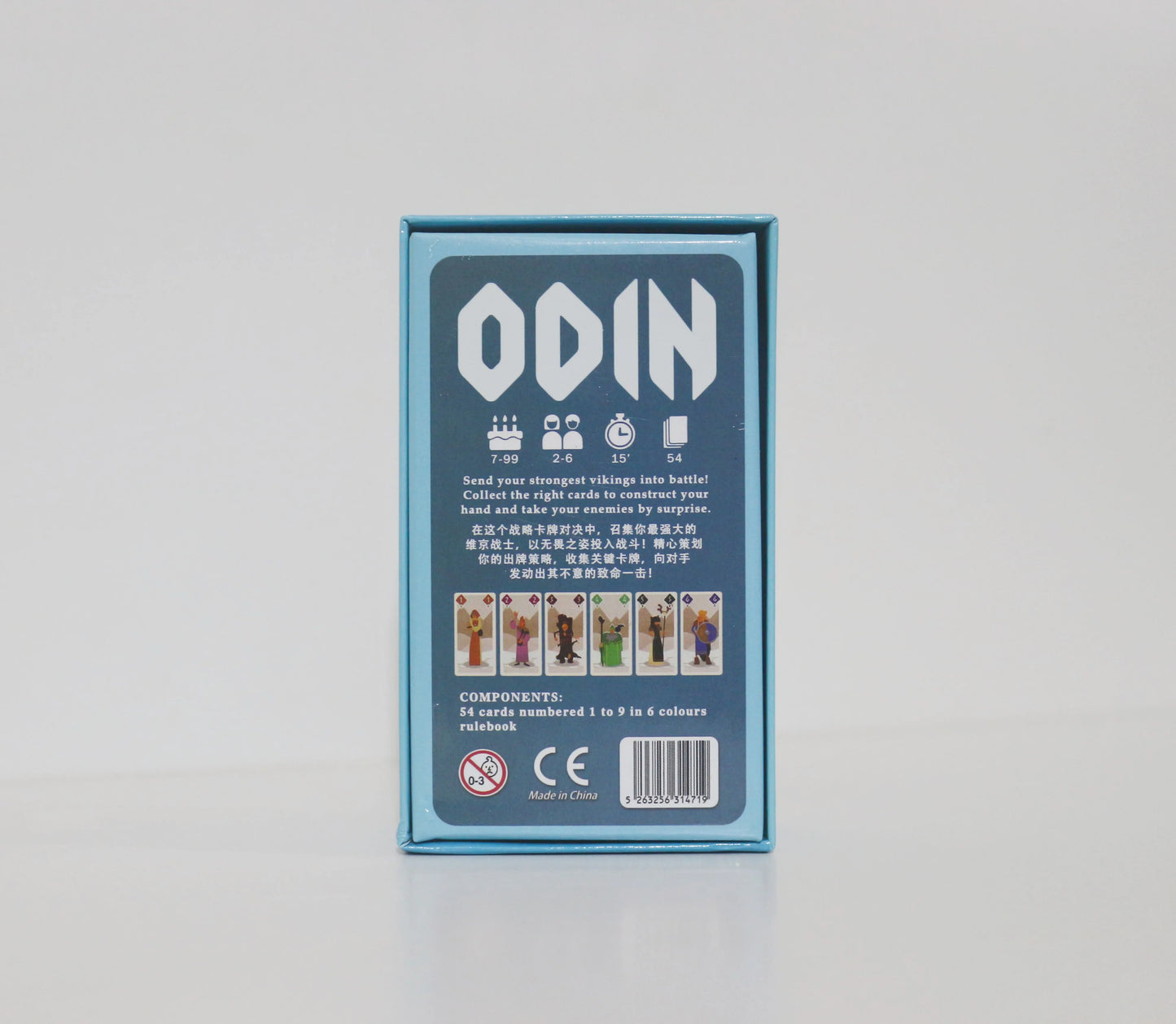 Odin | Card Game | 2-6 Players | 15 Minutes Playing Time Beauty World Shop