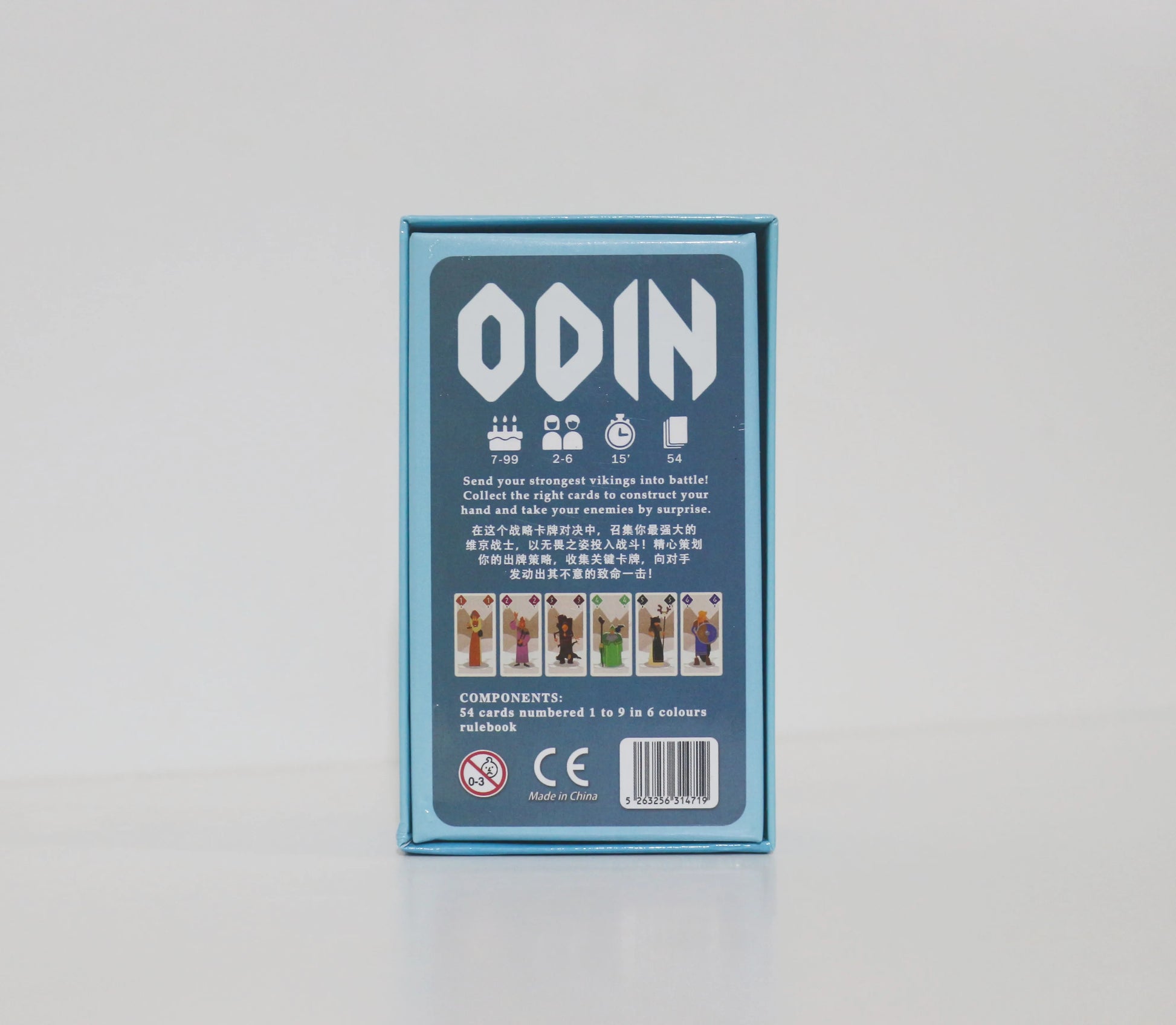 Odin | Card Game | 2-6 Players | 15 Minutes Playing Time Beauty World Shop