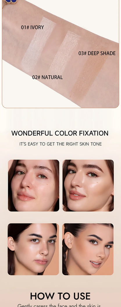 O'CHEAL Temperature Changing Foundation Stick Facial Coverage Blemishes Pores Double-Headed Face Matte Makeup Foundation Cream Beauty World Shop