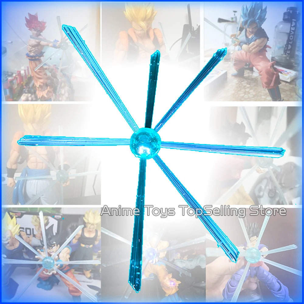 16-17cm Anime Dragon Ball Z Figure Kamekameha Accessory Action Figure DBZ DIY parts Any anime PVC Collection Model Toys Gifts Beauty World Shop
