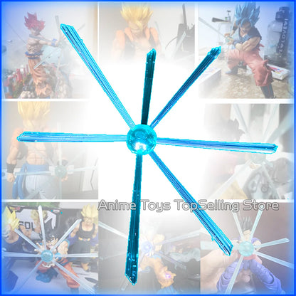 16-17cm Anime Dragon Ball Z Figure Kamekameha Accessory Action Figure DBZ DIY parts Any anime PVC Collection Model Toys Gifts Beauty World Shop