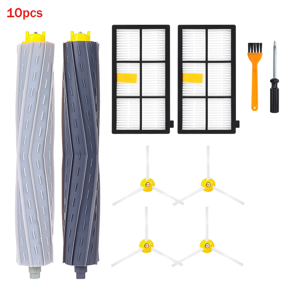 Side Main Brush Filters Tool Part For iRobot Roomba 800 900 Series 800 861 866 871 876 886 891 896 900 966 971974 975 976 Vacuum Beauty World Shop