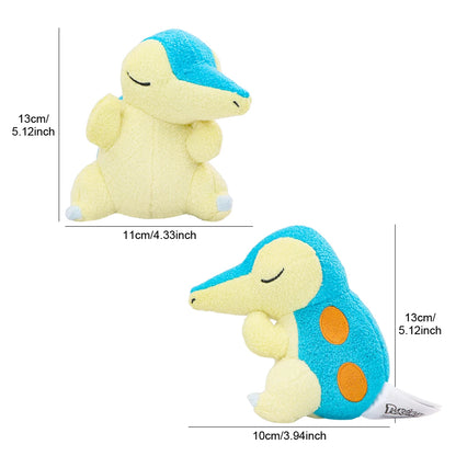 Oshawott Caterpie Gardevoir Oshawott Cyndaquil Plush Toys Cute Anime Stuffed Bulbasaur Pikachu Cartoon Peluche Doll Gfit 18-20CM Beauty World Shop