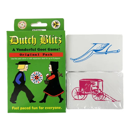 Dutch Blitz The Original Fast Paced Card Game Contains 160 Card Quick And Easy To Learn Great Family Game Fun For Everyone For 2 Beauty World Shop