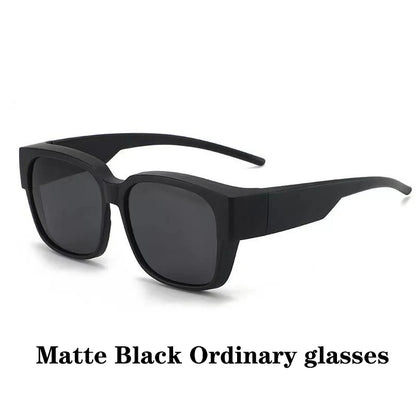 New Fashion Polarized Sunglasses Cover Over Myopia Prescription Glasses Portable Men Women Vintage Fishing Driving Eyewear Beauty World Shop