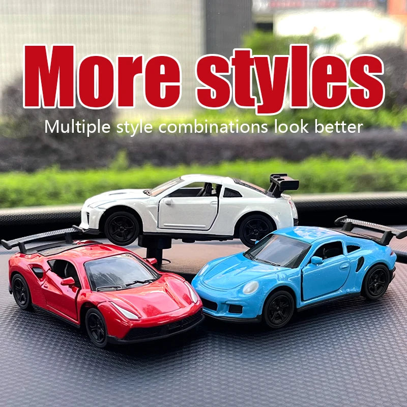Drifting Car Model dashboard Swing Moving cool sports racing ornaments dash interior accessories decor items fun decorations men Beauty World Shop