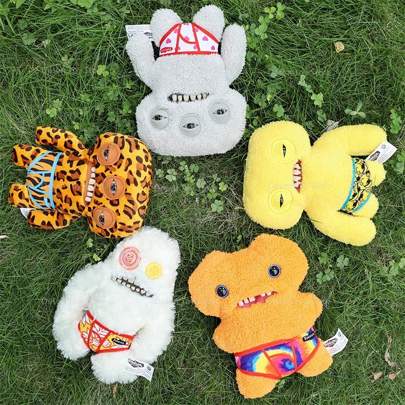 23CM Fuggler Hairy Fuggs Love Ugly Monster Plushies Toys Alien Kawaii Stuffed Animal Funny Vacay Vibes Underwear Series Dolls Beauty World Shop